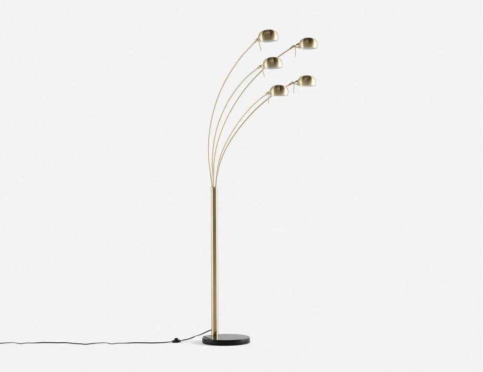 Modern Gold Floor Lamp – Living Room / Bedroom Lighting - photo 5