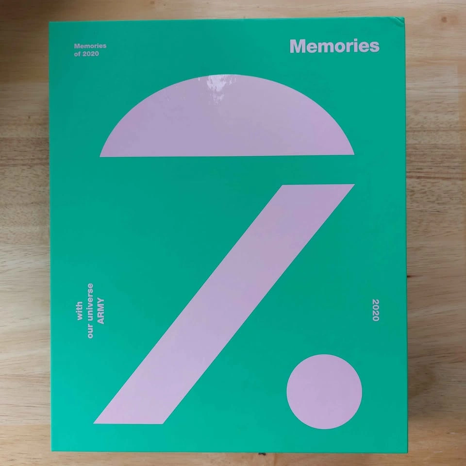 BTS Memories of 2020 DVD set - photo 2