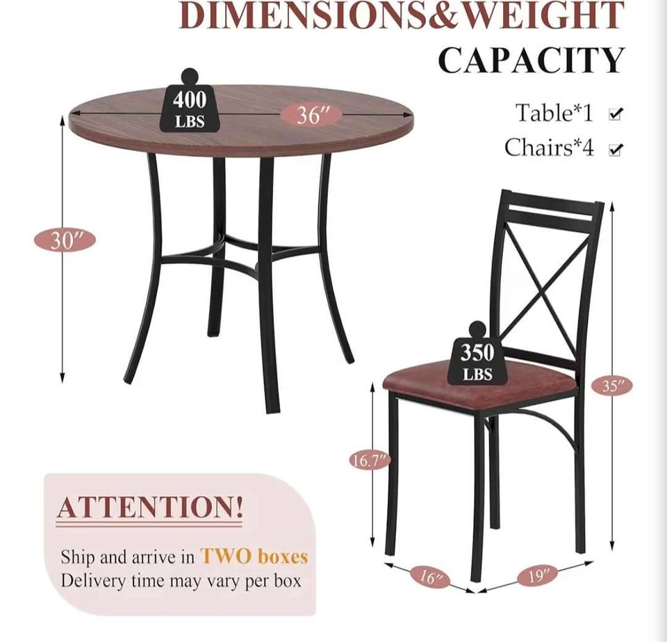 Table/4 chairs - photo 4