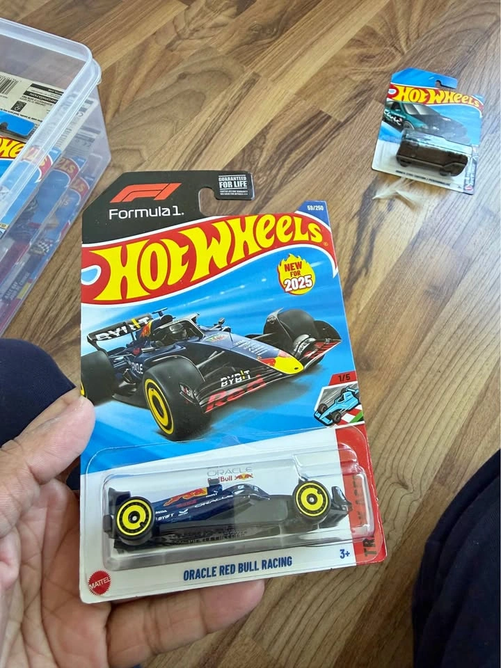 New Hot Wheels Formula 1 Oracle Red Bull Racing Car 2025