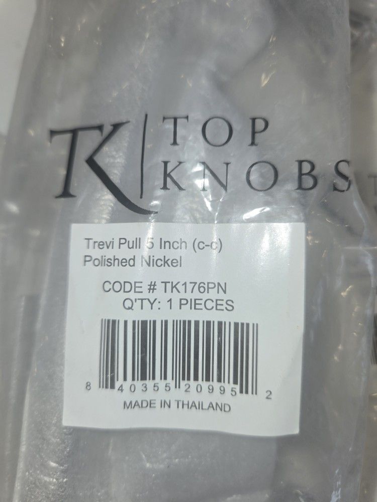 Top Knobs Trevi Pull 5 Inch Polished Nickel - photo 5