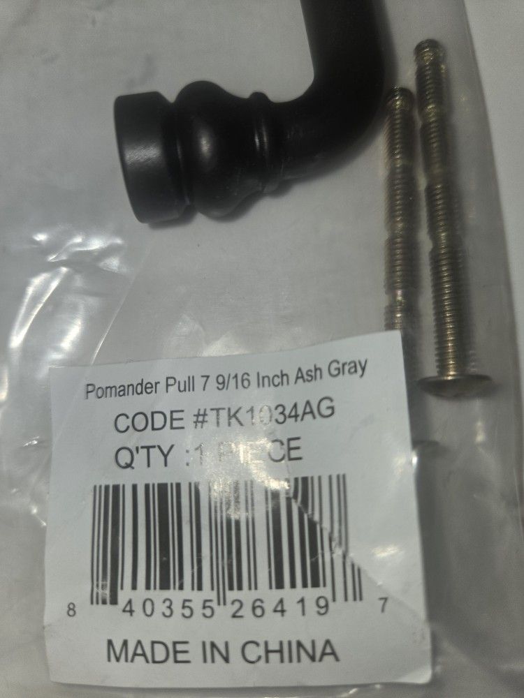Top Knobs Pomander Pull 7 9/16 Ash Grey - photo 3