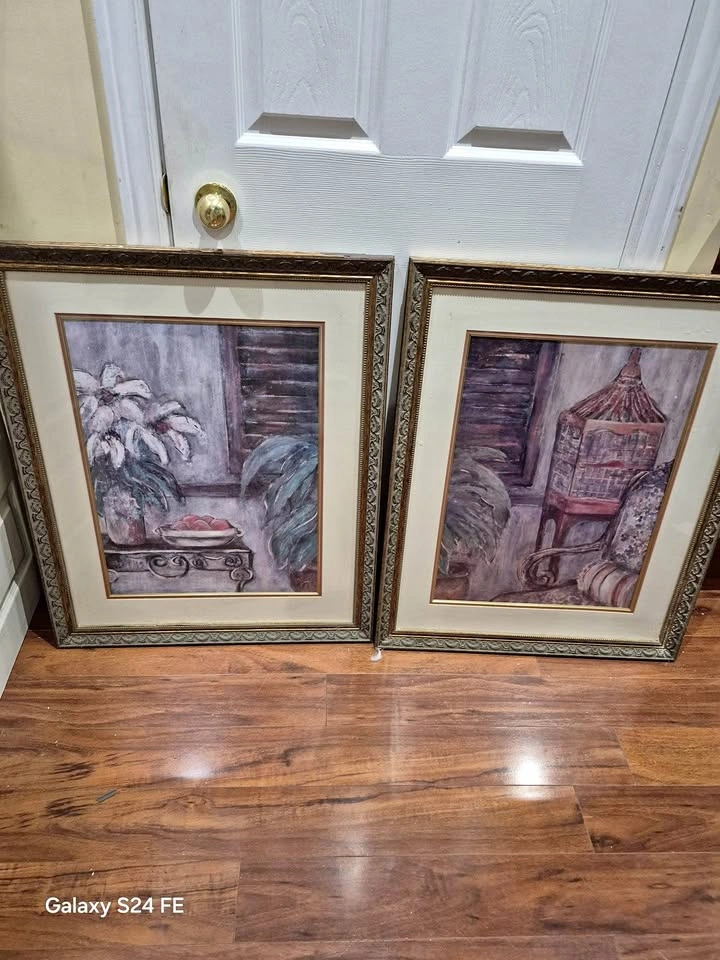 Pair of Framed Art Prints