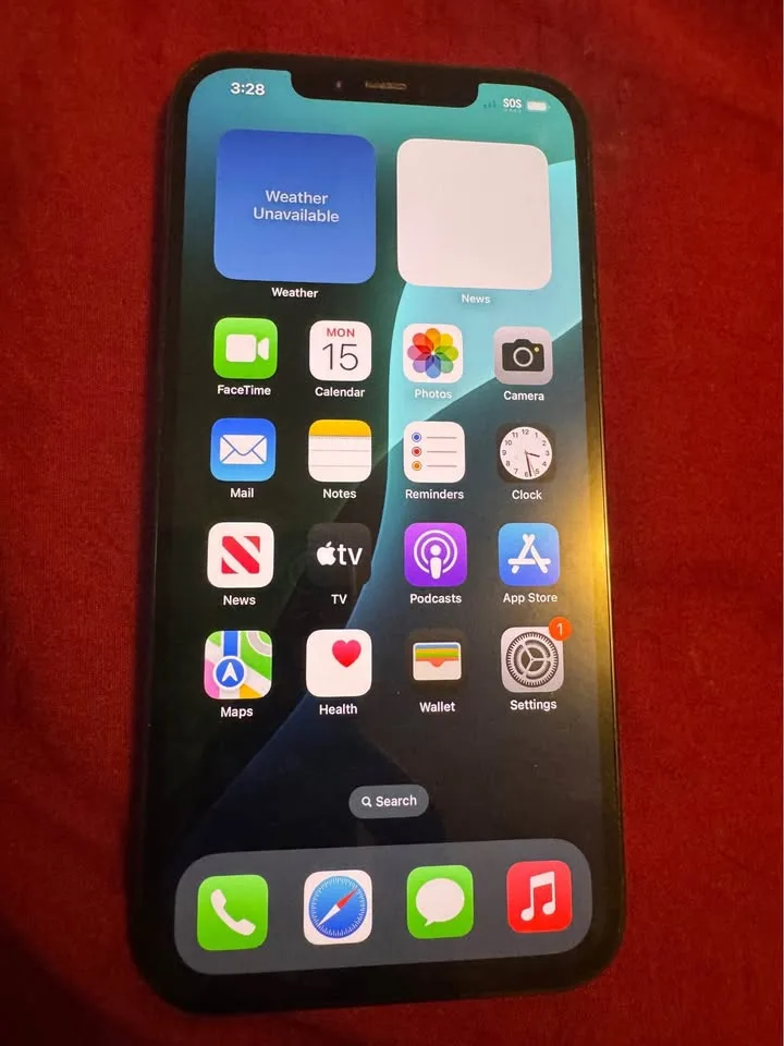 Apple iPhone 12 PRO MAX, 128 GB, Black, 81% Battery image indicator(3)