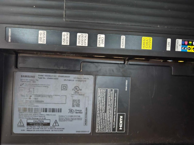 Samsung Curved 49" TV - photo 3