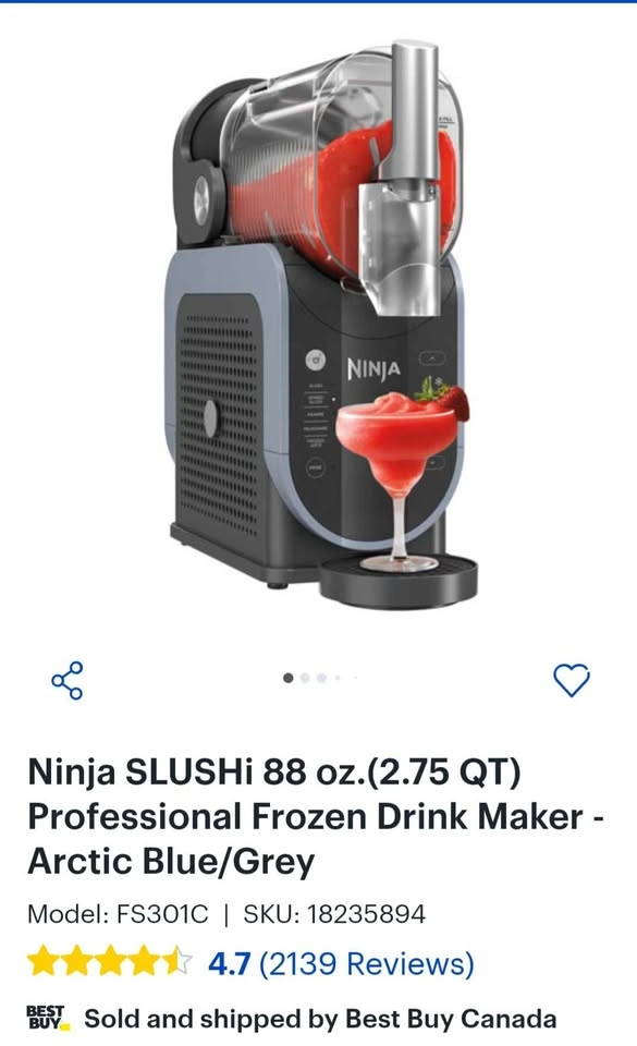 🧊 Ninja SLUSHi Machine (Calgary) - photo 5