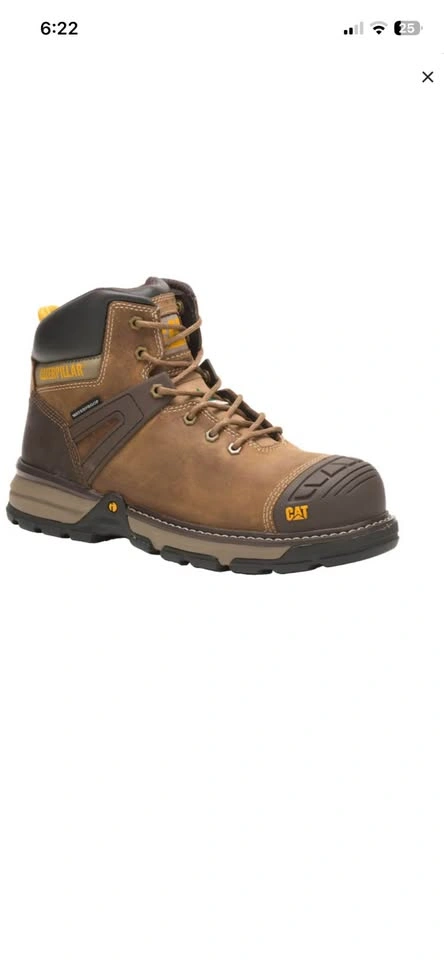 CATERPILLAR EXCAVATOR MEN WORK BOOTS (SIZE 9) - photo 3