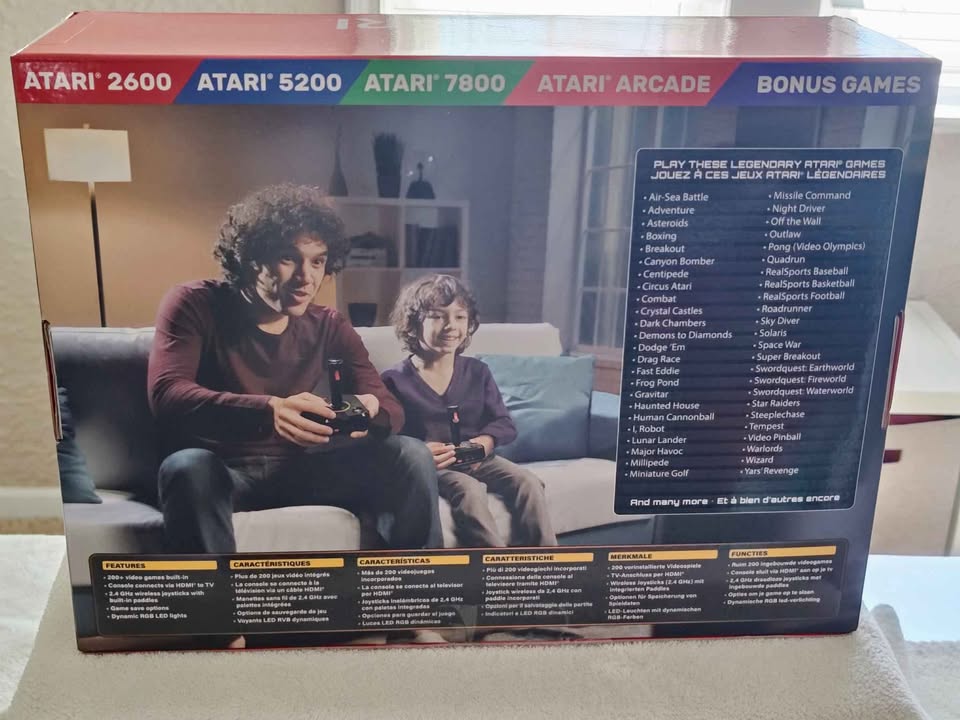 GameStation Pro Atari Retro Video Game System, 200+ Games - photo 3