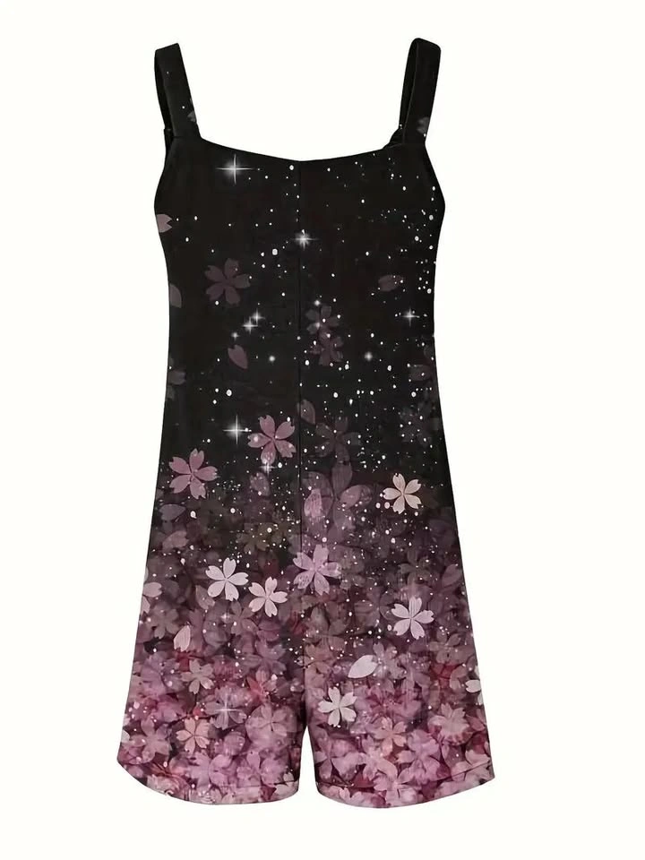 Brand New Floral Romper Jumpsuit (Size S) - photo 2