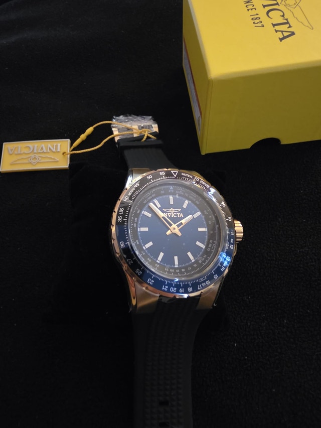 Brand New Invicta Watch with Black dial with rose gold-tone - photo 4