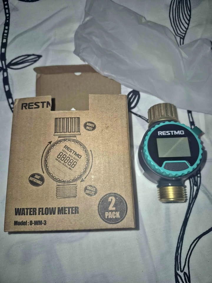 Water flow meters