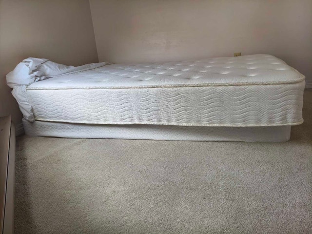 Unused Zinus Double Mattress & Box Spring Set - photo 3