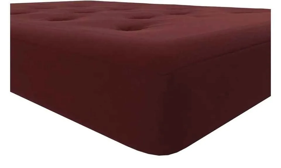 DHP Futon Mattress, Full, Cabernet Red, BRAND NEW image indicator(7)