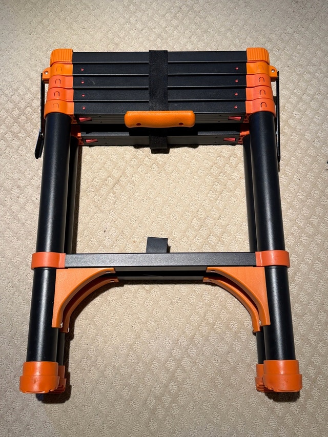 Portable Multi-purpose Telescopic Folding Ladder - 1.7m + 2m - photo 5