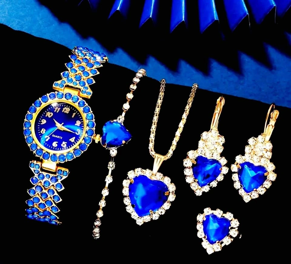 6pcs/set Women's Elegant jewelry set