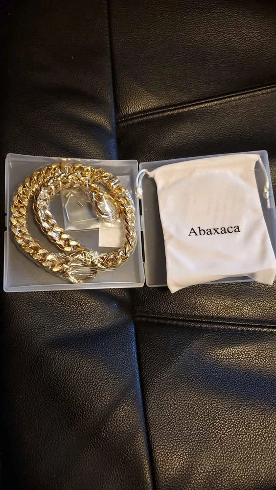18k gold plated chain