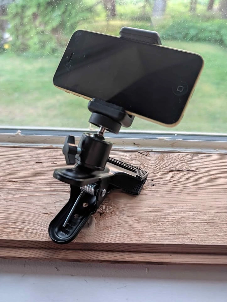 Phone Holder Clamp with Ball Head Mount - photo 2