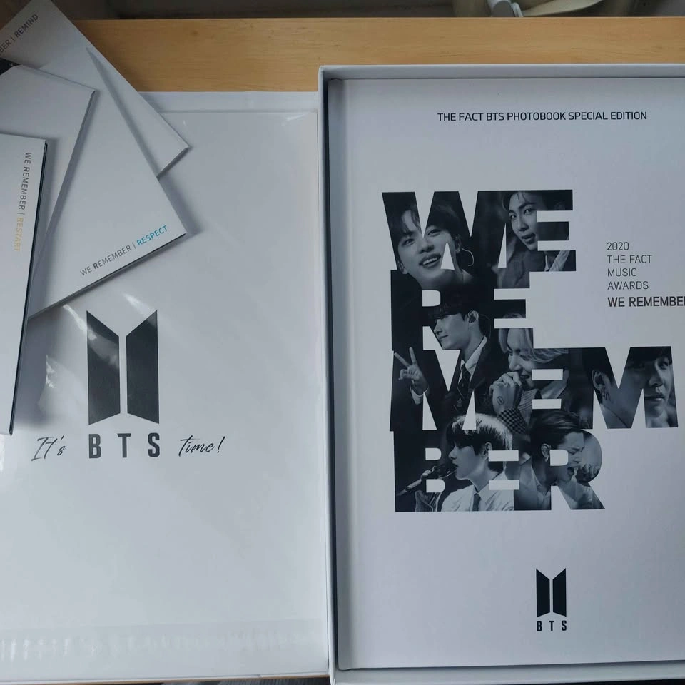 Bundle: BTS Memories of 2020 DVD Set + BTS The Fact Photobook - photo 5