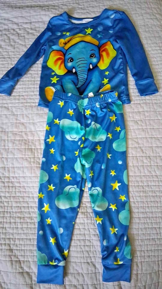 Cute elephant pajama set