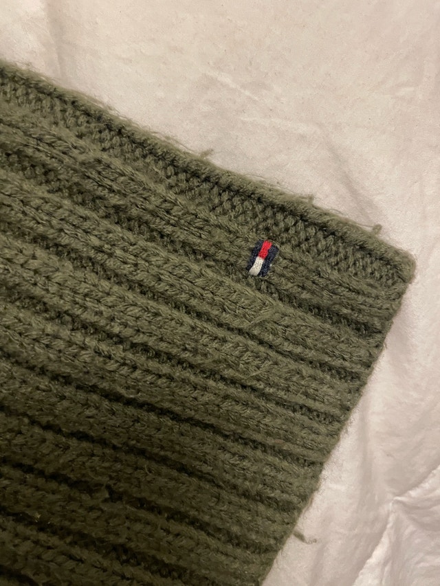 Tommy Hilfiger Green Cable Knit Sweater - photo 2