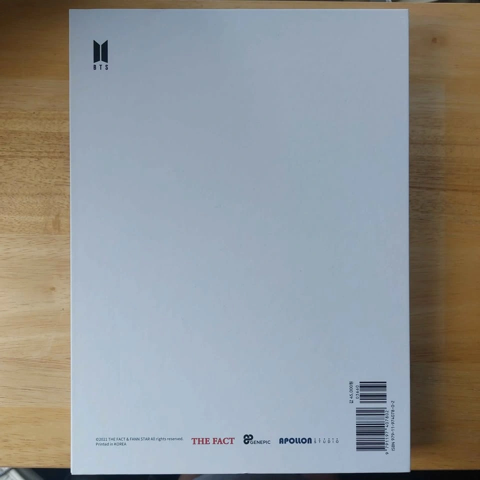 BTS The Fact Photobook Special Edition - photo 4