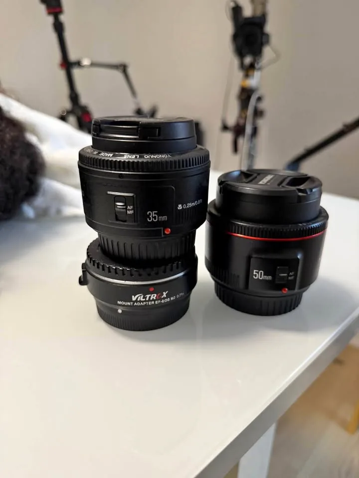 Yongnuo Canon Lenses & Viltrox EF-EOS M Adapter thumbnail