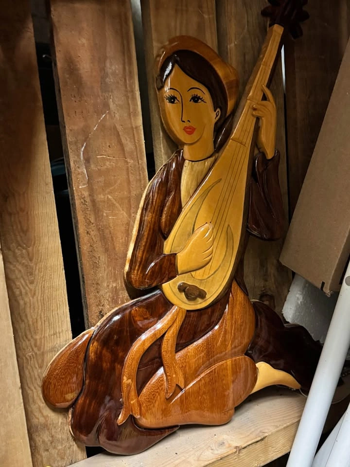 Wooden Wall Art Musician - photo 2