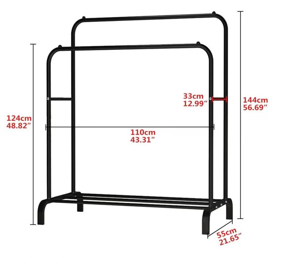 Double Clothing Rack / Garment Rack – Moving sale - photo 3