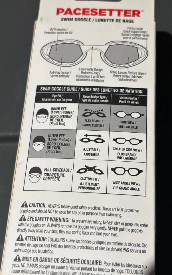 Dolfino Professional Pacesetter 14+ Adults Swim Goggles - photo 3