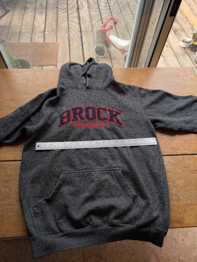 Dubwear Brock University Hoodie medium grey