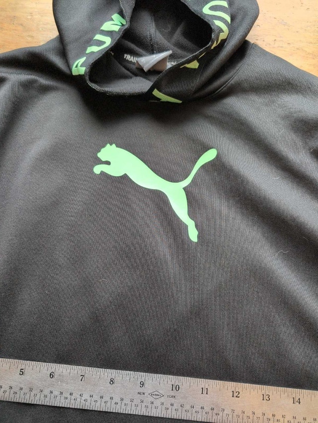 Puma Hoodie black adult small - photo 3