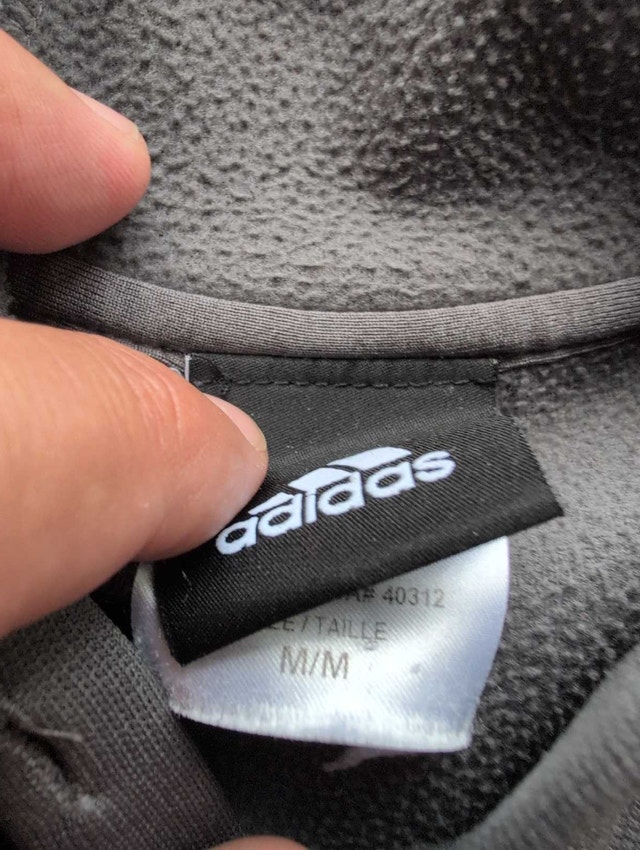 Adidas Hockey Hoodie adult medium grey - photo 2
