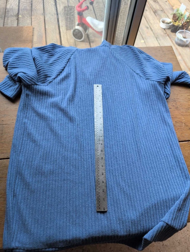Wilfred Free Jessa Sweater large blue nwt - photo 4