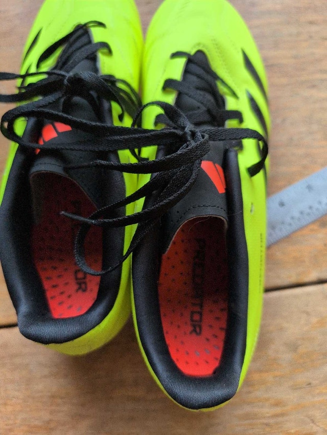 Adidas Predator Soccer Cleats size 9 yellow - photo 4