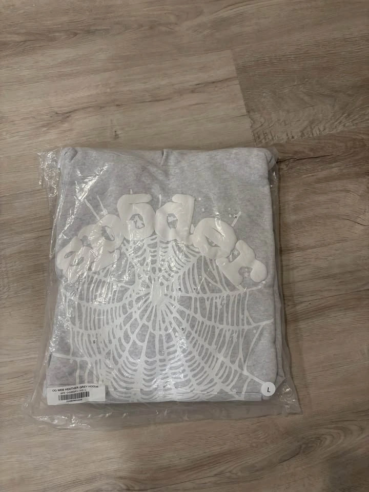 OG Grey Sp5der Hoodie L - photo 3