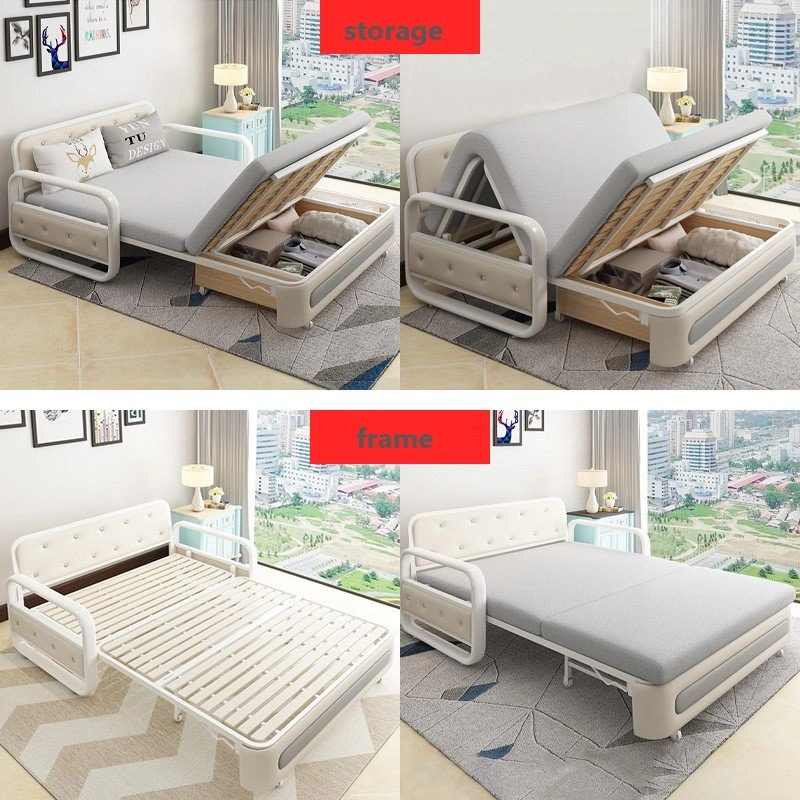 Brand New Modern Multifunctional Couch Sofa Bed (White) - photo 2