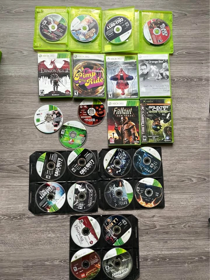 36 games Xbox 360