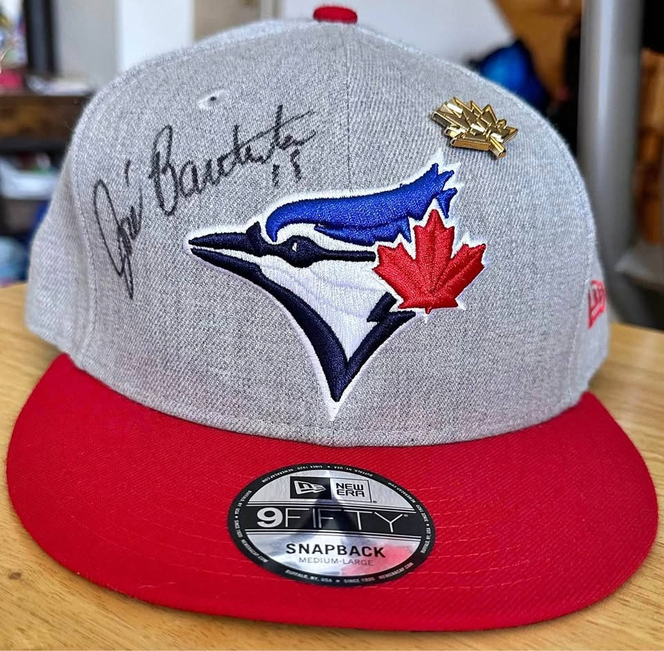 Signed Blue Jays Hat Jose Bautista