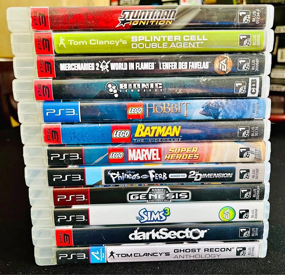 PlayStation 3 Mixed Lot of 12 Games - All CIB