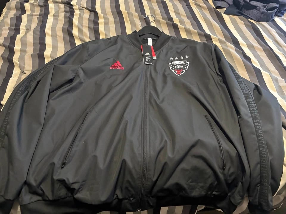 2016 DC United MLS Adidas Anthem Jacket (New w/ Tags)