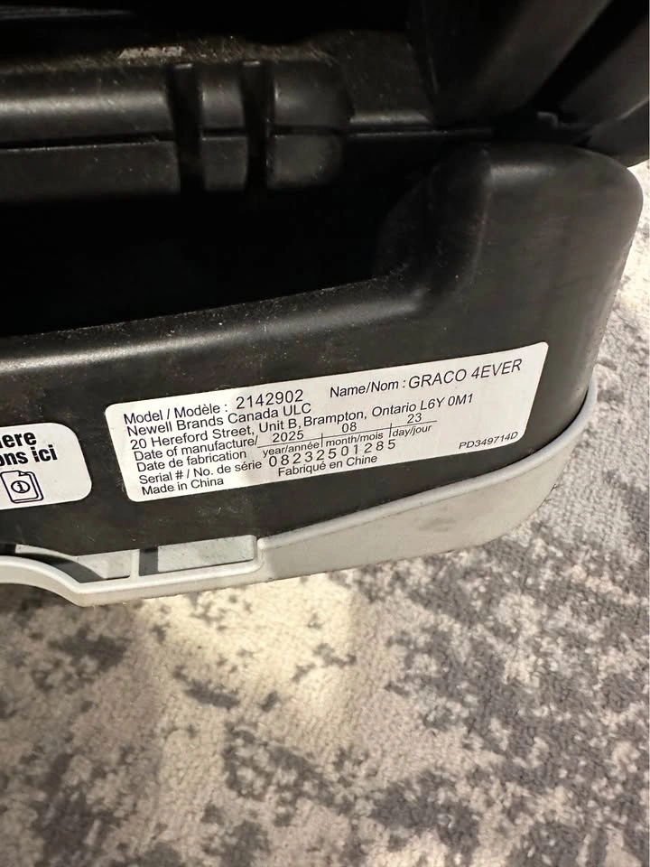 Graco 4ever car seat - photo 4
