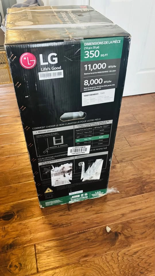 LG Portable Air Conditioner with Remote *BRAND NEW* - photo 4