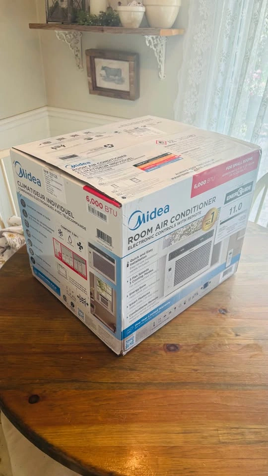 BRAND NEW Midea 6000 BTU Window Air Conditioner - photo 2