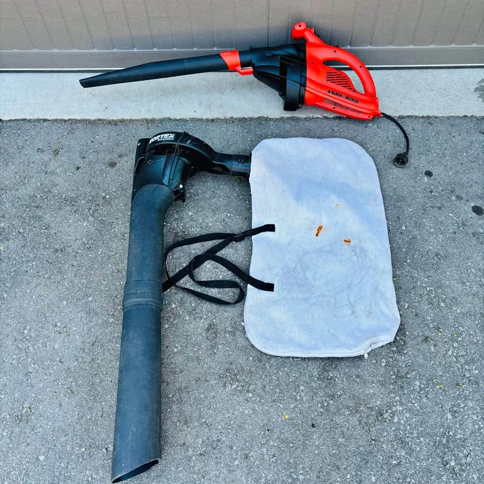 Black & Decker 3 in 1 Leaf Blower Vacuum Mulcher
