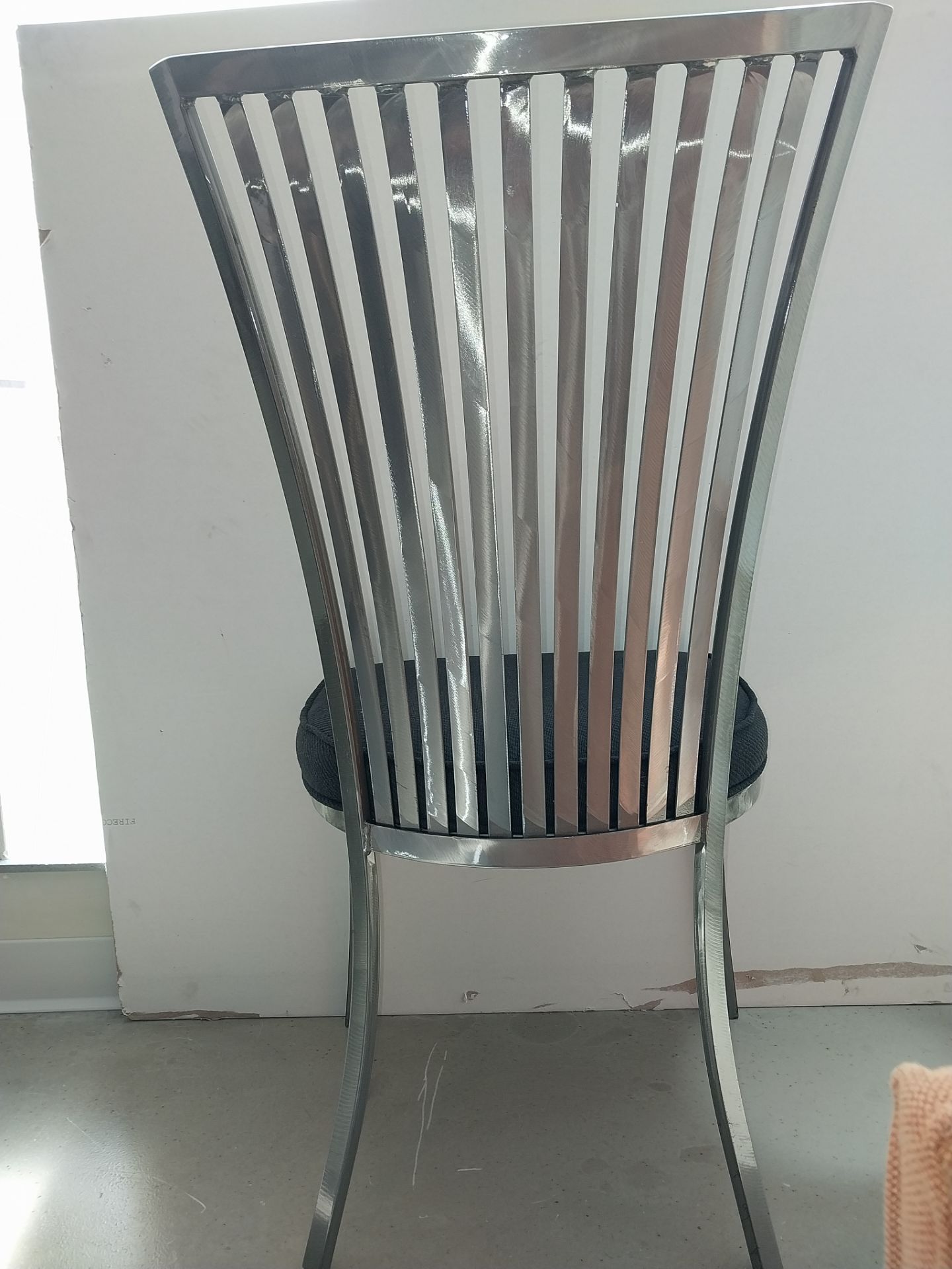 Authentic Johnston Casuals Genesis Dining Chairs Platinum Steel - photo 5