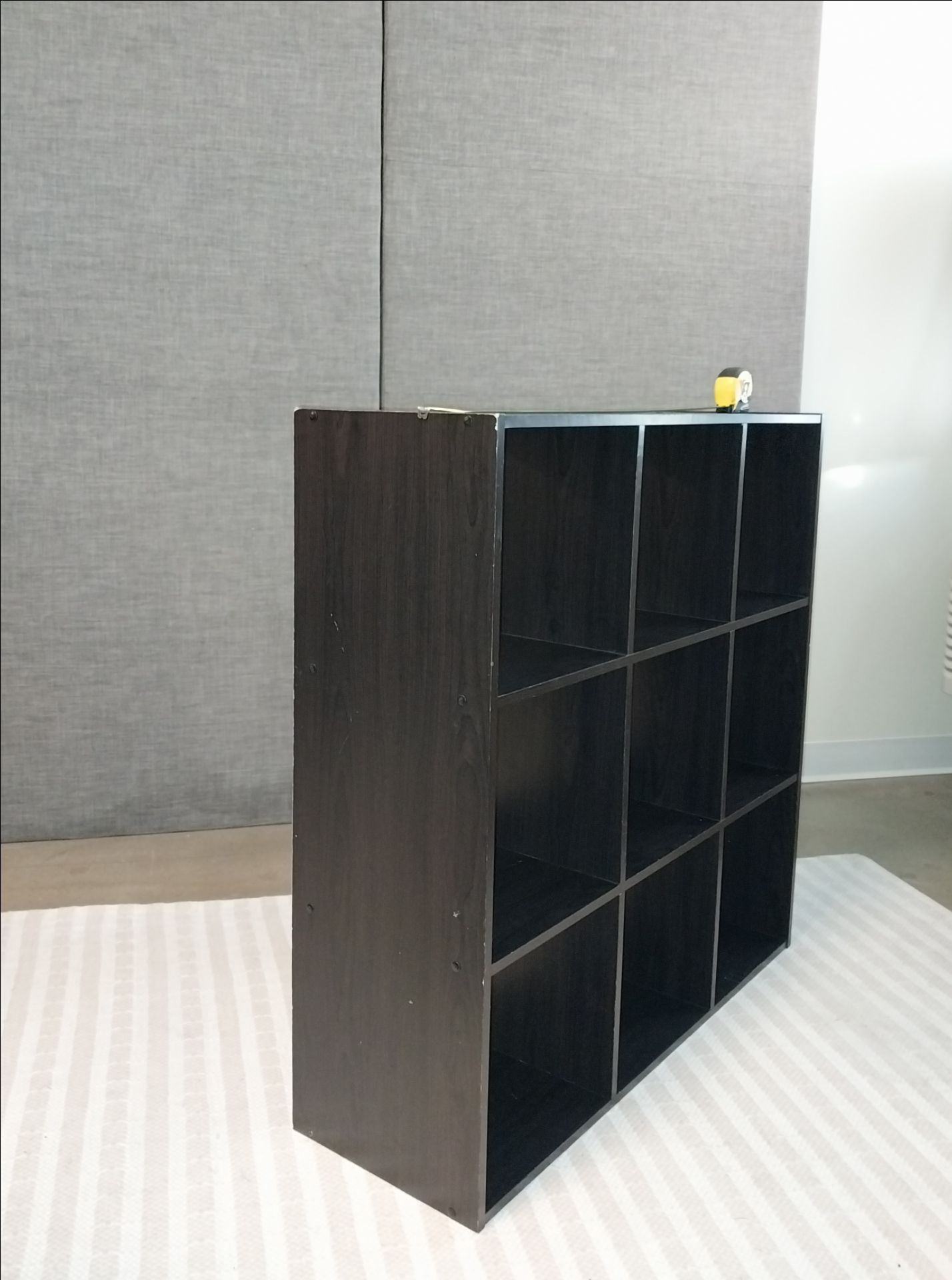 Modern 9 Cubby Cube Storage Organizer — Espresso - photo 2