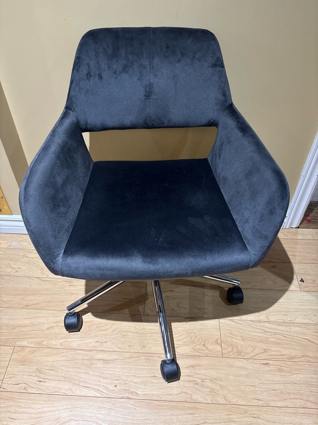 Velvet Office Chair