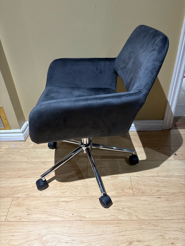 Velvet Office Chair - photo 4