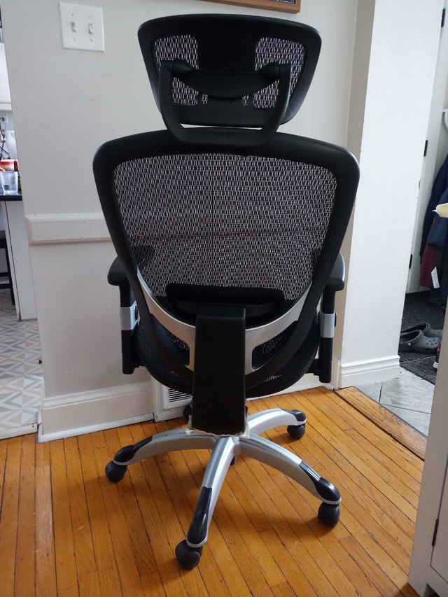 Flexfit Hyken Mesh Task Chair with Adjustable Arms - Black - photo 3