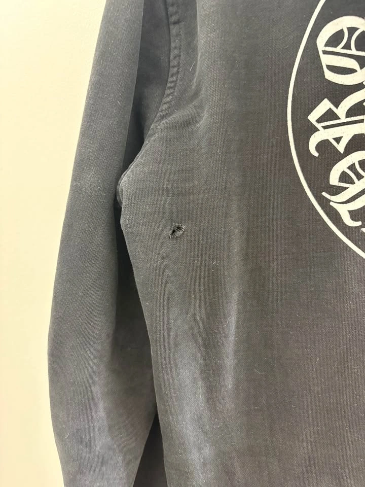 Chrome Hearts Black Zip Up Hoodie - photo 4